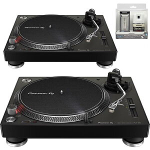 �����z�B Pioneer DJ PLX-500-K TWIN SET �y���w�����T:NAGAOKA�����R�[�h�N���[�j���O�L�b�g�v���[���g�z