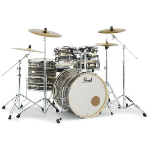 Pearl DMPA825S/C-2CSN #875 [Decade Maple Artisan �X�^���_�[�h�T�C�Y ''Ready Set Go'' X2�N���b�V���t���Z�b�g - Black Stain Marble]