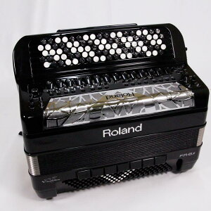 Roland �y�Đ��������Z�[���zFR-8XB BK (1�����E�W���N���A�����X�������I) ���[�����h �{�^���� V�A�R�[�f�B�I�� 92 �{�^�� 120�x�[�X �d�q �N���}�`�b�N�A�R�[�f�B�I�� ��^ �u���b�N