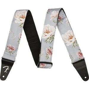 Fender USA Floral Strap (Gray) [#0990638043]