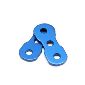 BIRD STRAP �o�[�h�X�g���b�v �v�����N�����l�b�g�p �T�C�h�A�W���X�^�[ 2mm�R�p �u���[[BS-SADJ-BL]