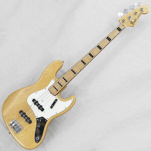 Fender USA VINTAGE Jazz Bass '72 Black Block & Binding Natural/M