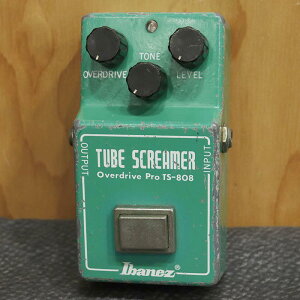 Ibanez VINTAGE TS-808 Tube Screamer Overdrive Pro Large Case '80