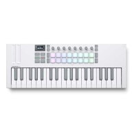 翌日配達 NOVATION Launchkey Mini 37 Mk4 White(ノベーション)(ラウンチキー)(37鍵盤ミニ・USB・MIDIコ…