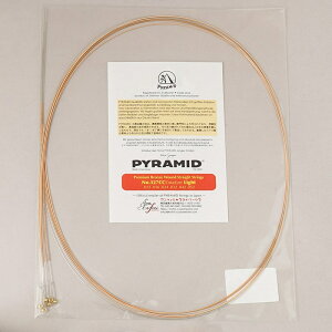 PYRAMID Premium Bronze Wound Straight Strings #327CC(R^NgRA) Light