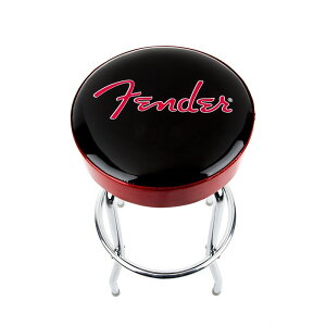Fender USA Fender(R) Red Sparkle Logo BarstoolC Black/Red Sparkle 30[#9192022003]