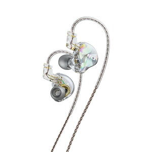 FiiO JD10 Transparent (�g�����X�y�A�����g)(�N���A)(�t�B�[�I)(�L���C���z��)(�C�����j)(IEM)(�_�C�i�~�b�N�h���C�o�[)(�f���A���L���r�e�B�݌v)(�n�C���])(�}�C�N�t�������R��)(�C���C���[���j�^�[