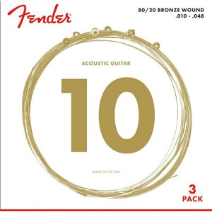 Fender USA 70XL 3PACK AR[XeBbNM^[/010-048 3pbN