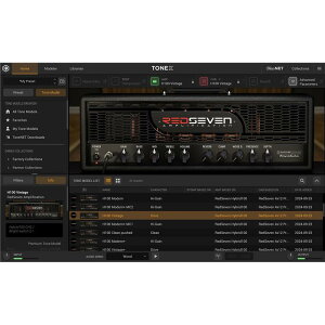 IK Multimedia yACP[}`fBAGhIuUC[Z[IzTONEX RedSeven Hybrid100 Signature Collection (TONEX GRVXe)(AvV~[^[)(IC[i)