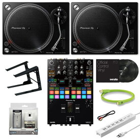 翌日配達 Pioneer DJ PLX-500-K + DJM-S7 スクラッチDJ入門10点セット 【無償ダウンロード版Serato DJ Pro & rekordbox対応】
