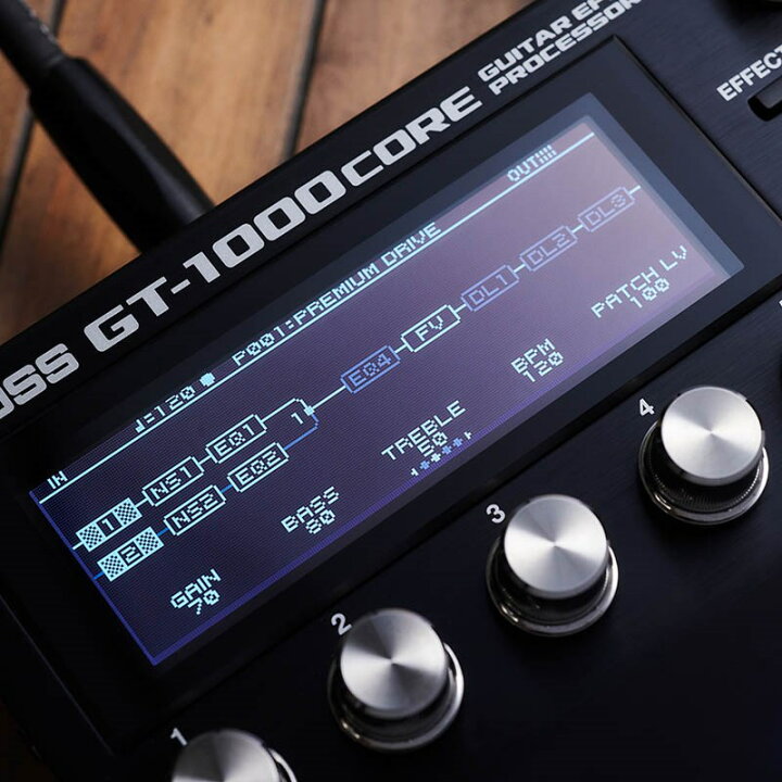 楽天市場】翌日配達 BOSS GT-1000CORE [Guitar Effects Processor 