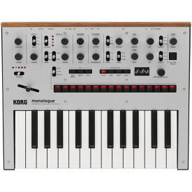 翌日配達 KORG monologue-SV (Silver) シルバー コルグ シンセサイザー 小型
