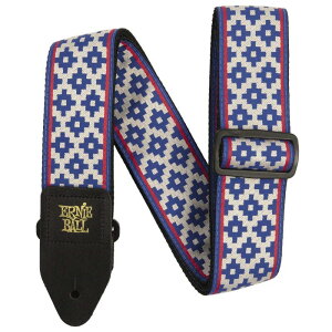 �����z�B ERNIE BALL �y�������Z�Z�[���z Blue Crux Jacquard Strap [#P05336]