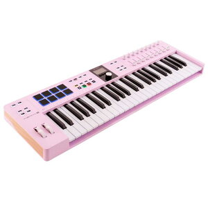 �����z�B Arturia KEYLAB ESSENTIAL 49 MK3 ROSE QUARTZ (�A�[�g���A)(MIDI�R���g���[���[)(����J���[)(���[�Y�N�H�[�c)