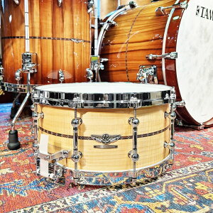 TAMA TLCM1465SI-OCM [STAR Reserve Snare Drum / Solid Curly Maple 14 × 6.5 Sʓdl]yCPxyXn50NLOfz