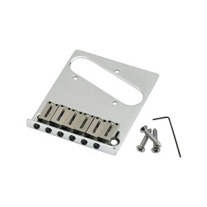 Fender USA 6-Saddle American Series Telecaster Bridge Assembly (Chrome) (#0990807100)