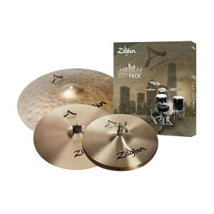 Zildjian A City Pack -New Beat 12 / Fast Crash 14 / Uptown Ride 18- [NAZLCITYP248]