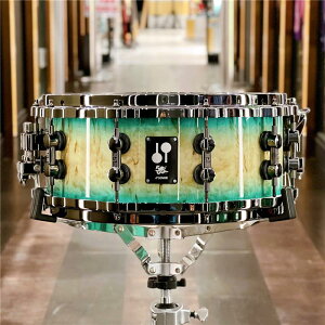 SONOR yCPxyXn50NLOfzSQ2 System Snare Drum - Maple Vintage 14x6 - Blue Burst on Scandinavian Birch [No.22773]