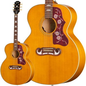 Epiphone �y���ʌ���G�s�t�H���E�A�N�Z�T���[�p�b�N�E�v���[���g�zJ-200 Studio �iAntique Natural) �G�s�t�H��