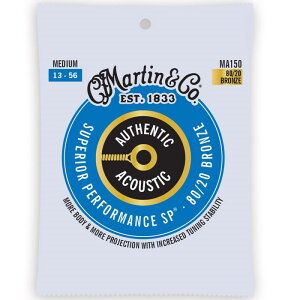 MARTIN yH̃X[p[Z[zyzAuthentic Acoustic SP 80/20 Bronze MA150 [Medium/13-56] }[` }[eB
