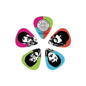 D�fAddario Sgt. Pepper's Lonely Hearts Club Band 50th Anniversary Guitar Picks [1CWH4-10B6/Med]