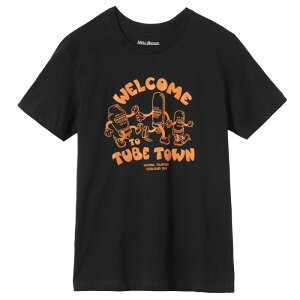 Gibson �y�t���Z�[���z Welcome to Tube Town Tee (Black)�C (Medium) [MA-TEE-TOWN-BLK-MD]