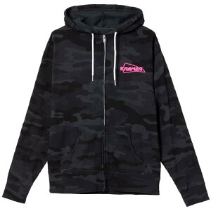 Gibson Kramer Camo Fullzip Hoodie (Black) (XL) GA-KHDCMOXL