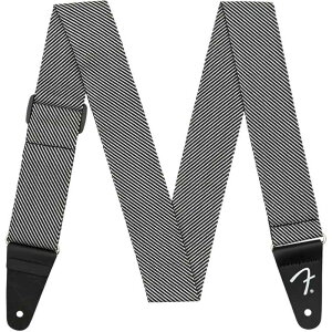 Fender USA yNX}XZ[z 2 MODERN TWEED STRAP (WHITE/BLACK) (#0991446406)