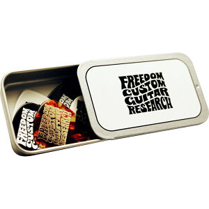 Freedom Custom Guitar Research Pick Container with 5 Picks [SP-PC-01]