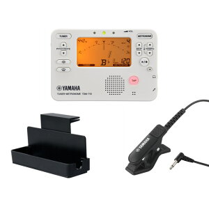 YAMAHA ヤマハ / TDM-710IV チューナー & メトロノーム 3点セット(TDM-710IV/TM-40BK/MS-RKDX) 【セットがお買い得!!】