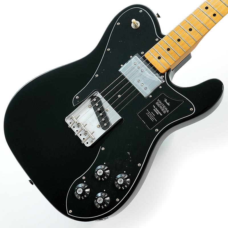 楽天市場】Fender MEX Vintera '70s Telecaster Custom (Black/Maple
