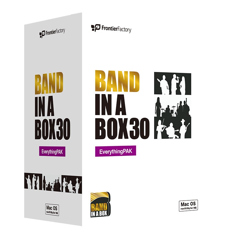 PG Music Band-in-a-Box30 for Mac EverythingPAK