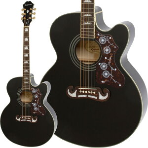 Epiphone yʌGstHEANZT[pbNEv[gz J-200EC Studio (Black) GstH