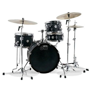 dw DDLM1804BL [Design Series Mini Pro 4-Piece Kit / 18'' BD / Black Satin]yVoAn[hEFAʔz