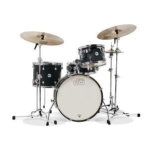 dw DDLM2004BL [Design Series Frequent Flyer 4-Piece Kit / Black Satin]yVoAn[hEFAʔz