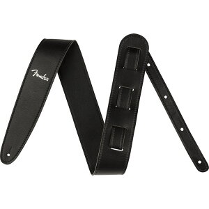 Fender USA Vegan Leather Straps (Black) (#0990647000)
