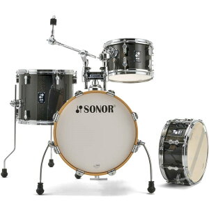 SONOR SN-AQXJUN #BMS [AQX JUNGLE Shell Set / Black Midnight Sparkle] �y�V���o���A�n�[�h�E�F�A�ʔ��z