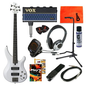 �����z�B YAMAHA TRBX304 (WH) �y�x�[�X���S�ғ���Z�b�g�z