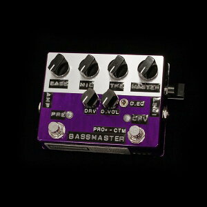 shin�fs music Bass Master PRO+ CTM w/ Drive EQ Select Switch [Purple Flame]
