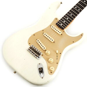 Fender Custom Shop 2019 Limited Big Head Stratocaster Jouneyman Relic (Aged Olympic White) [SN.CZ581282]