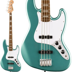 zB Squier by Fender Affinity Series Active Jazz Bass (Mystic Sea Foam Green/Laurel)ylグOiiz
