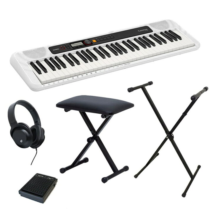 楽天市場】CASIO CT-S200WE[Casiotone]【アクセサリーセットC 