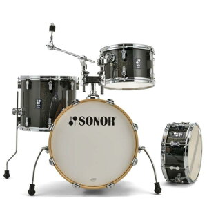 SONOR SN-AQXJAZZ #BMS [AQX Series Drum Set ''JAZZ'' - Black Midnight Sparkle]