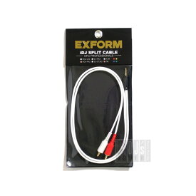 EXFORM iDJ SPLIT CABLE SERIES RCA-PX2-1.0M