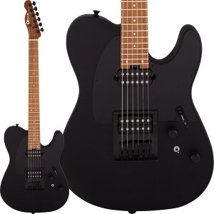 Charvel Pro-Mod So-Cal Style 2 24 HH HT CM (Satin Black/Caramelized Maple)