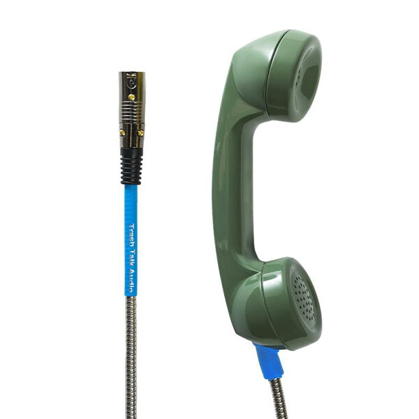 Trash Talk Audio Payphone Mic Green (グリーン)(XLR仕様)(特別生産カラー)(トラッシュトークオーディオ)(ダイナミックマイク)(公衆電話)(ローファイサウンド)(ボーカル)(楽器)
