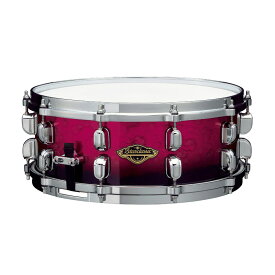 TAMA Starclassic Walnut/Birch Snare Drum 14×5.5 - Molten Dark Raspberry Fade [WBSS55-MDR]