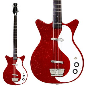 Danelectro 59DC LONGSCALE BASS (METALFLAKE RED) [2025JAPAN LIMITED]