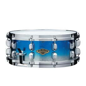 TAMA Starclassic Walnut/Birch Snare Drum 14×5.5 - Molten Blue Ice Fade [WBSS55-MBI]