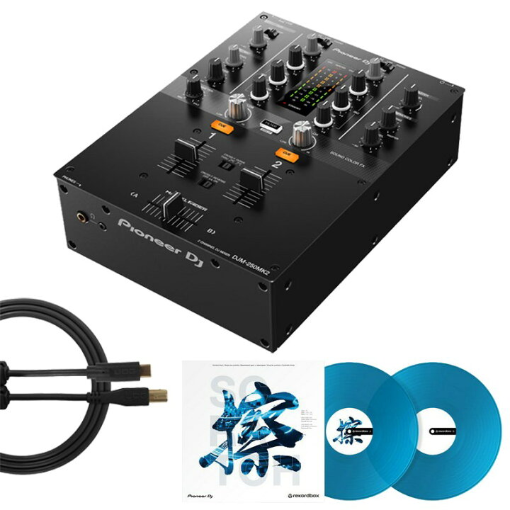楽天市場】翌日配達 Pioneer DJ DJM-250MK2 + コントロールヴァイナル 